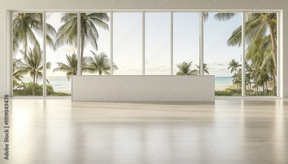 Minimalist Interior Design Featuring Ocean View Minimalist Interior Design Featuring Ocean View