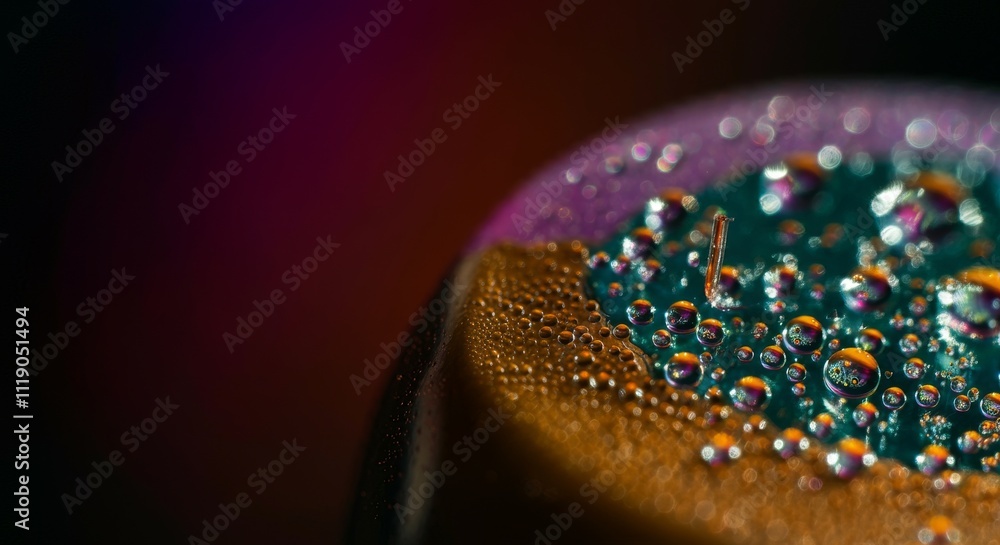 background of colorful lights and drop background of colorful lights and drop