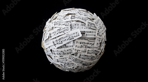 Musical Sphere: Abstract Ar...