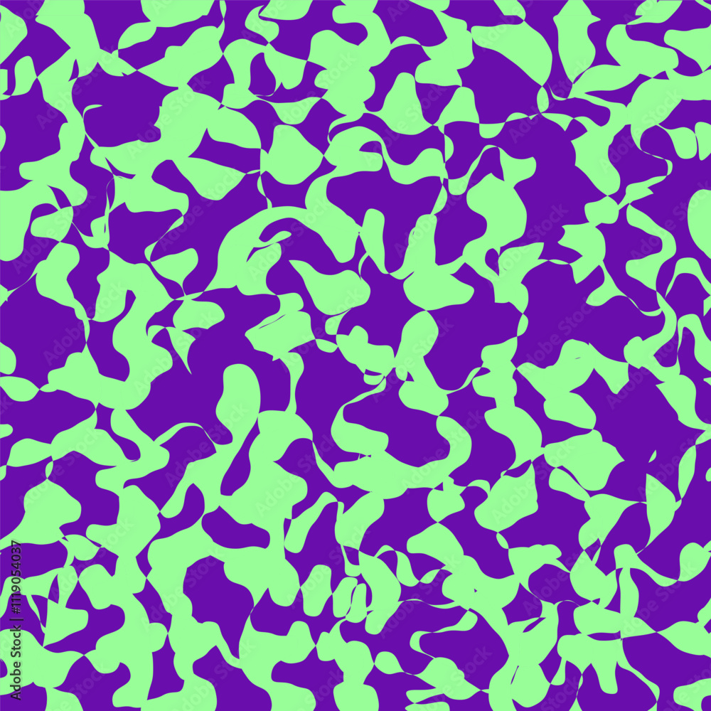 Colored camouflage pattern Colored camouflage pattern