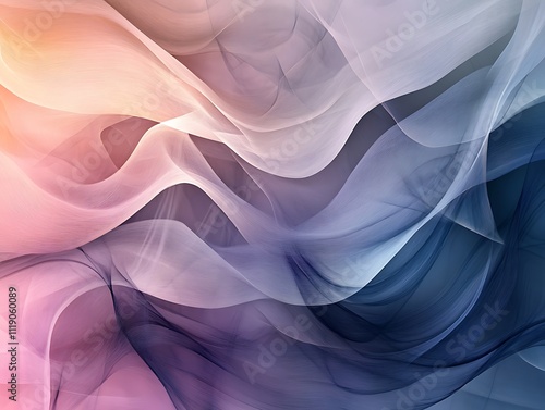 Elegance in Motion: A Study of Flowing Abstract Forms