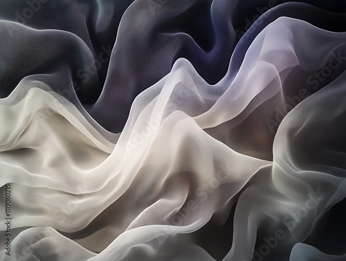 Elegance in Motion: A Study of Flowing Abstract Forms