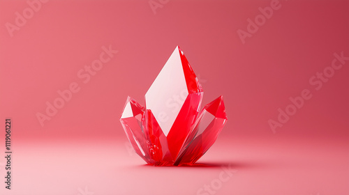 Crimson Crystal Cluster on ...