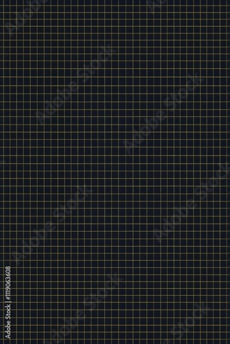a close up of a black and gold grid pattern on a black background