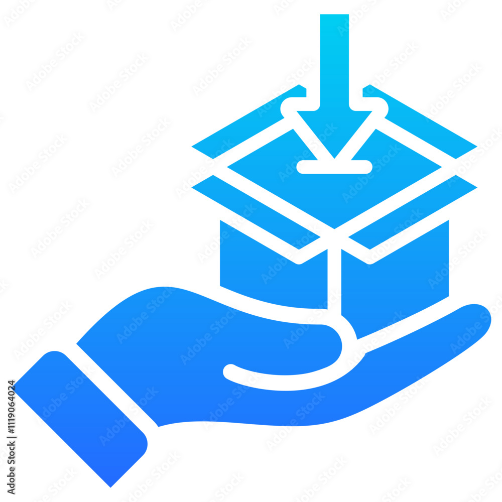 Fototapeta premium Packaging Icon