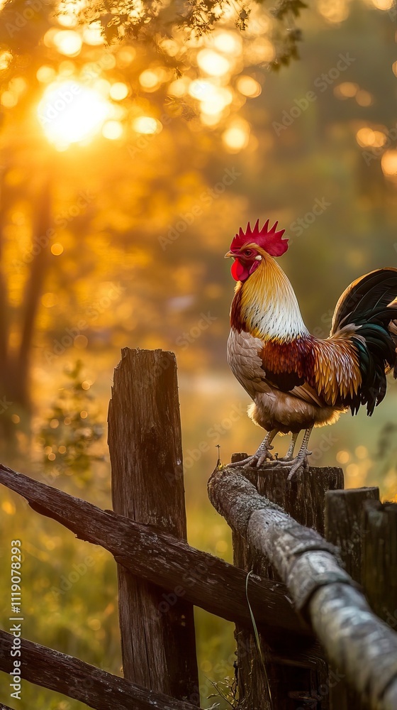 Farm Sunrise with Rooster on Fence for Fresh Start Theme, Fresh Start and Sunrise Themes, New Year's day, New Year's Eve
Farm Sunrise with Rooster on Fence for Fresh Start Theme, Fresh Start and Sunrise Themes, New Year's day, New Year's Eve