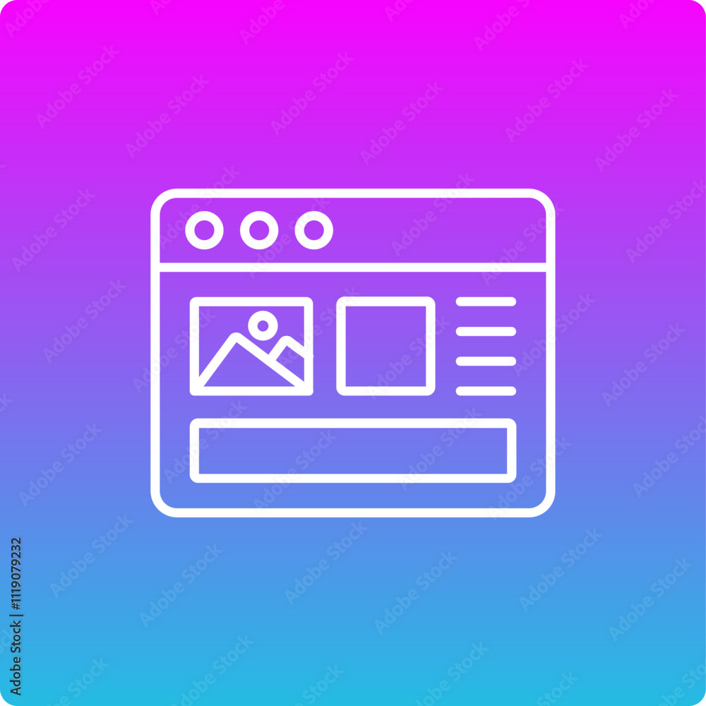 Layout Icon Layout Icon