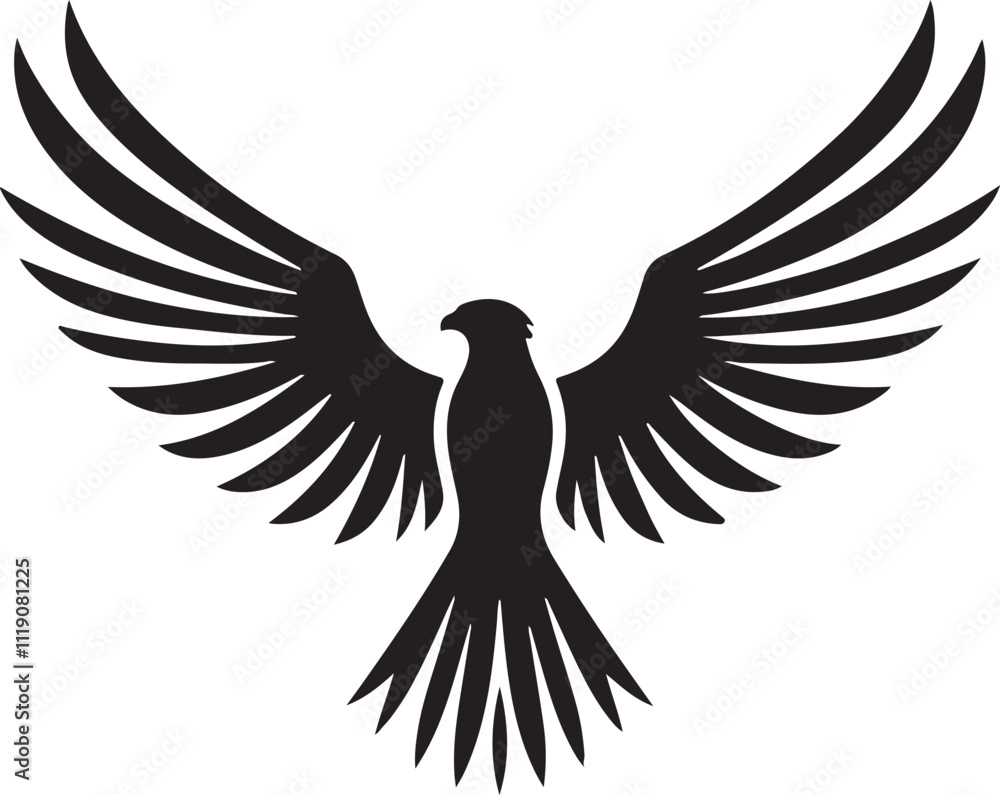 Obraz premium eagle Vector, eagle Silhouette, eagle icon set, bird logo, eagle Vector illustration, Vector Graphic, EPS 10 , clip art work,