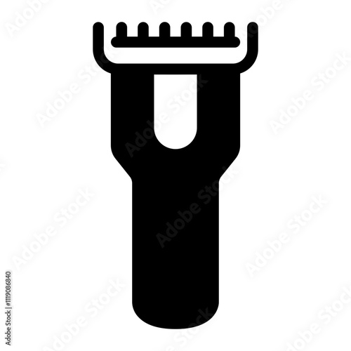 hair trimmer Solid icon