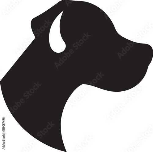 isolated dog head, dog head icon, vector dog head, dog silhouette, dog logo, loyal pet, canine icon, pet illustration, dog graphic, dog face, dog head vector, animal symbol, pet logo, dog portrait,