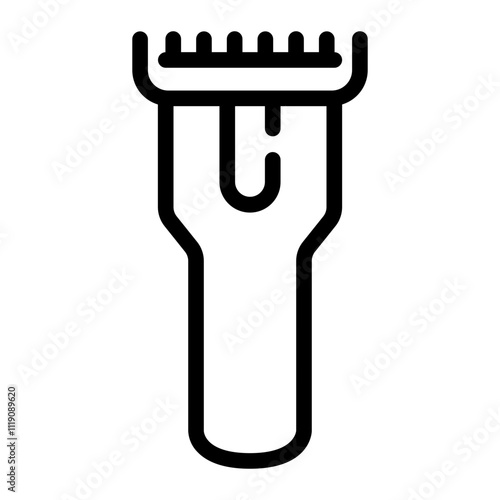 hair trimmer Line Icon