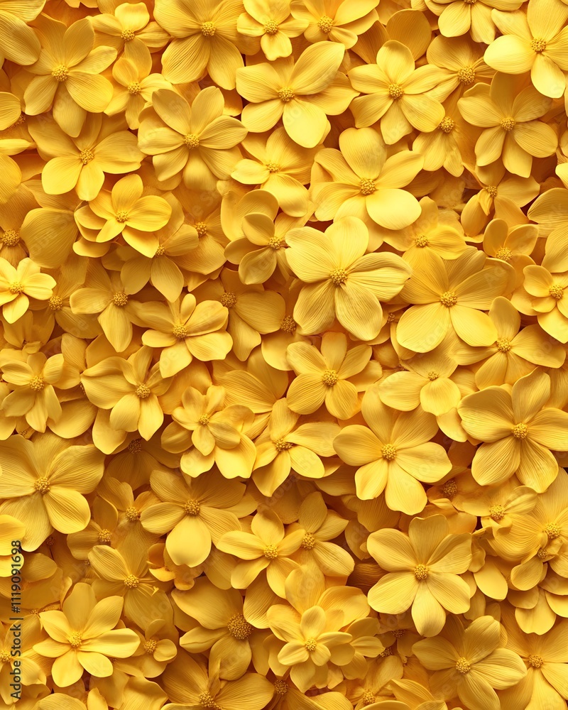 A vibrant arrangement of yellow flowers, creating a cheerful and decorative backdrop. A vibrant arrangement of yellow flowers, creating a cheerful and decorative backdrop.