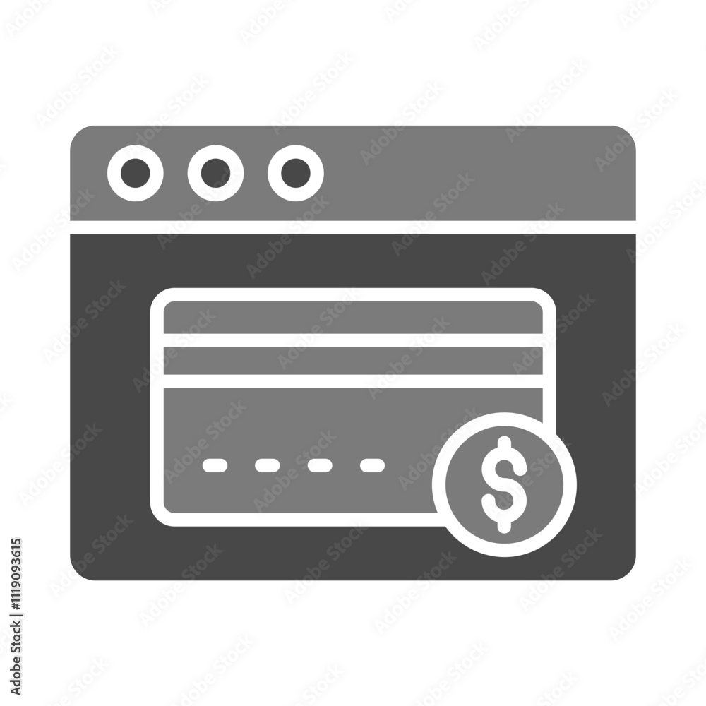 Online Payment Icon Online Payment Icon
