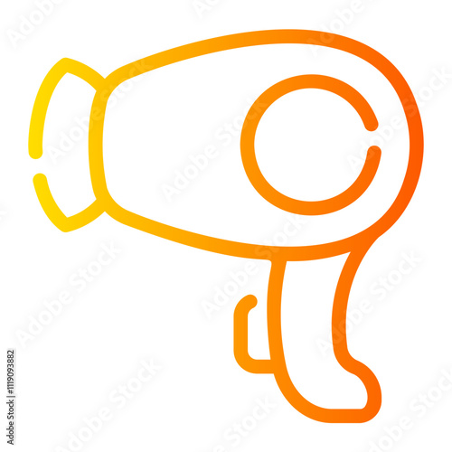 dryer Line Gradient Icon