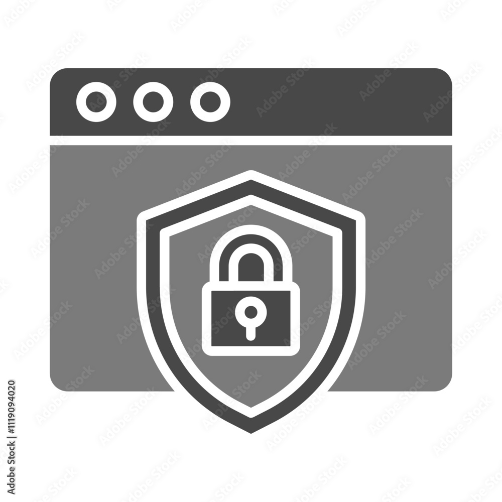 Web Security Icon