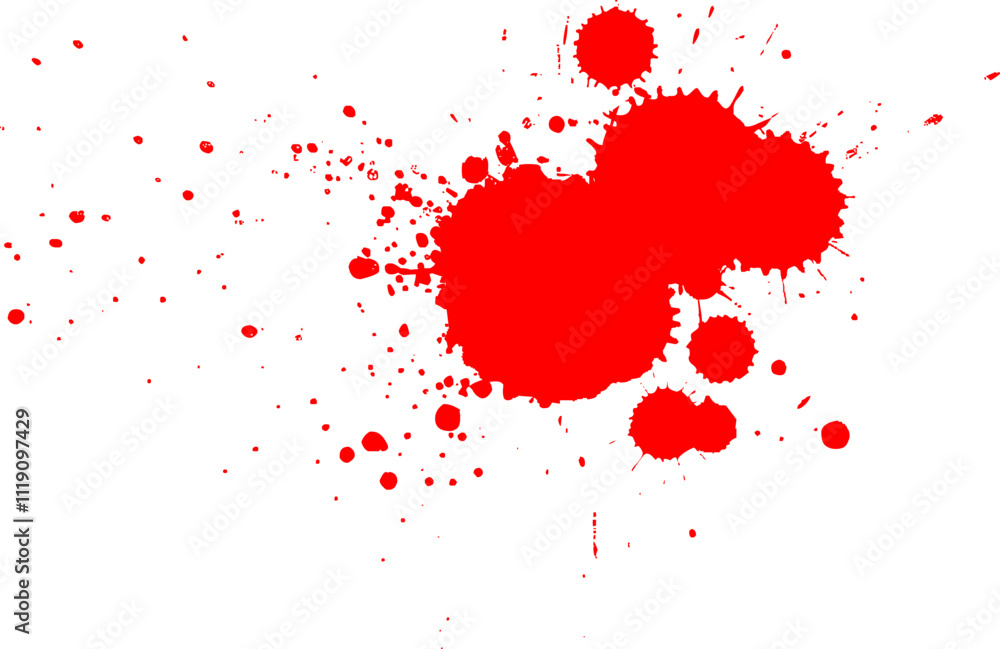 red watercolor brush dropped splash splatter artistic grunge style red watercolor brush dropped splash splatter artistic grunge style
