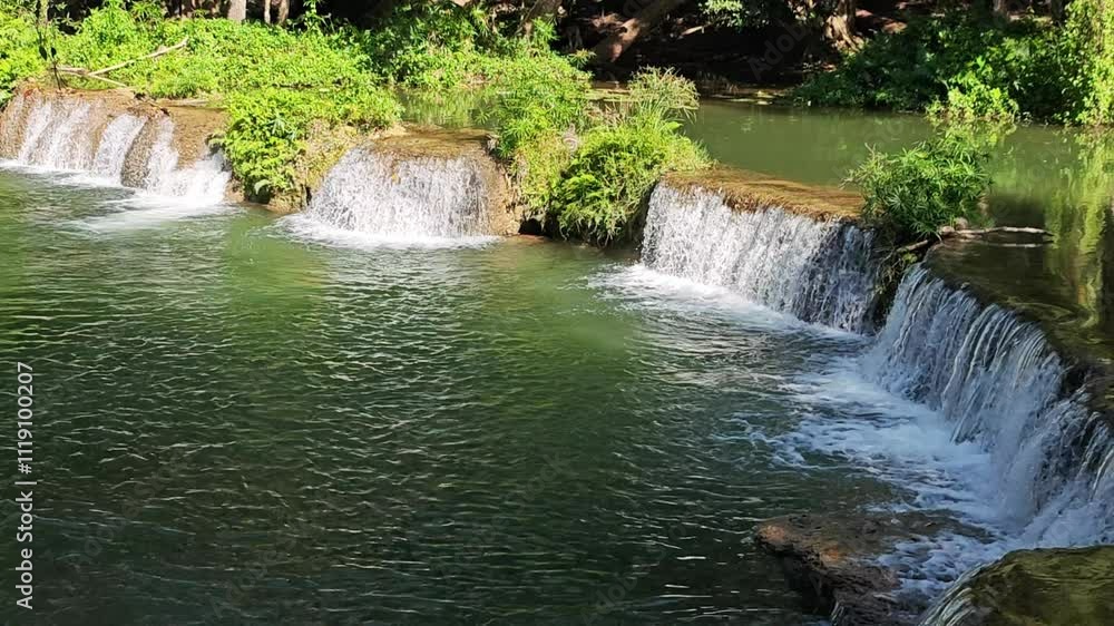 Seven Maidens Waterfall, Saraburi, Thailand Seven Maidens Waterfall, Saraburi, Thailand