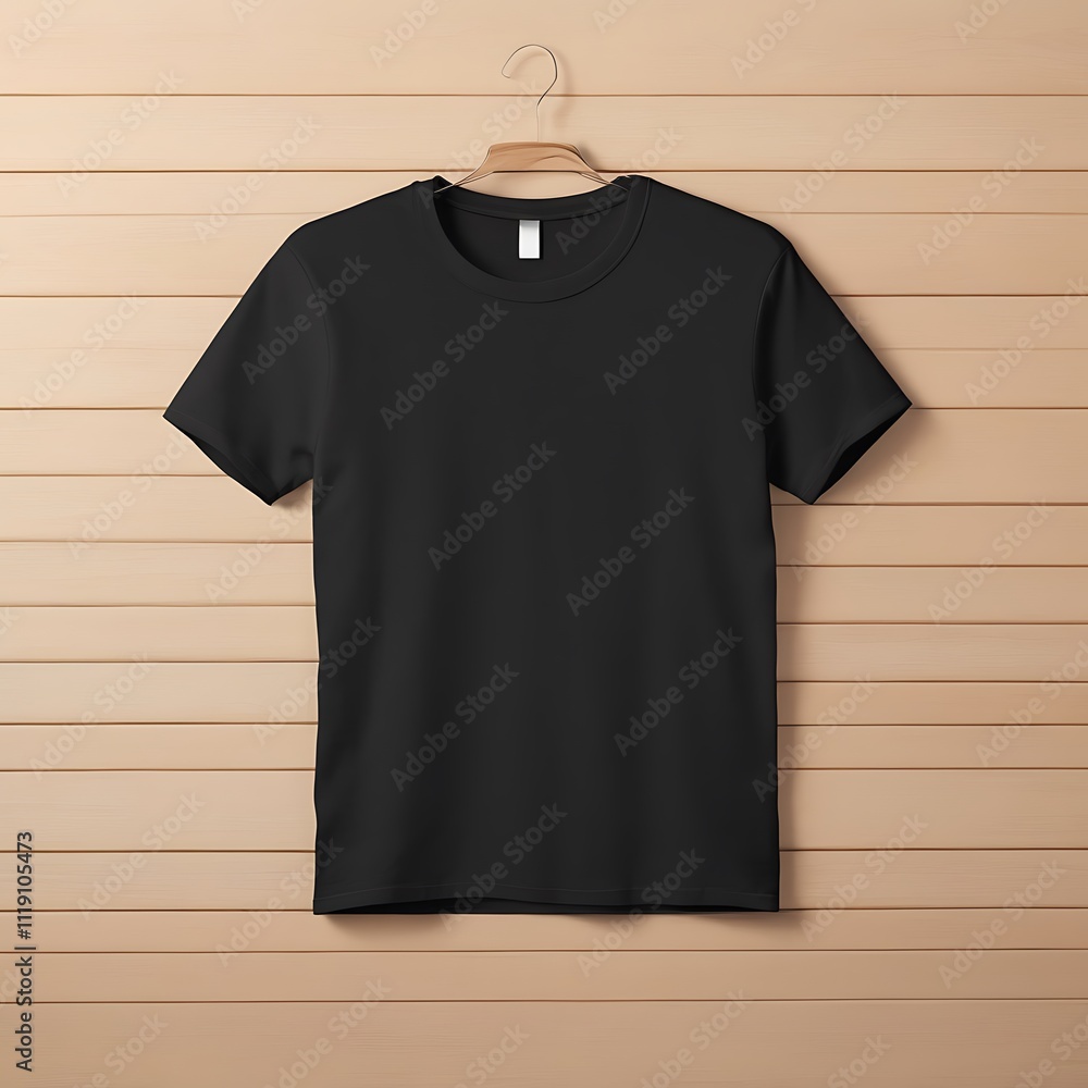 Black tshirt photo mockup Black tshirt photo mockup