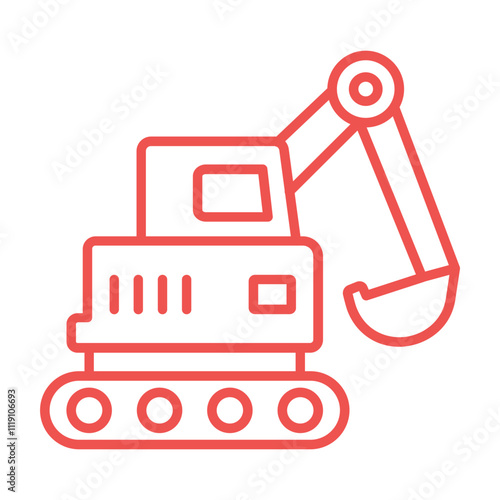 Excavator Icon