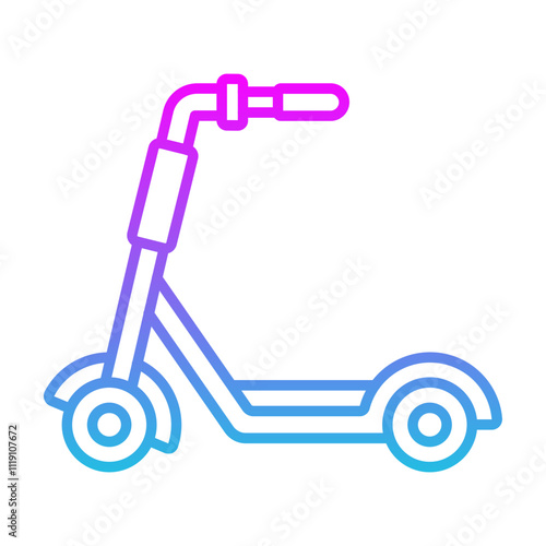 Kick Scooter Icon