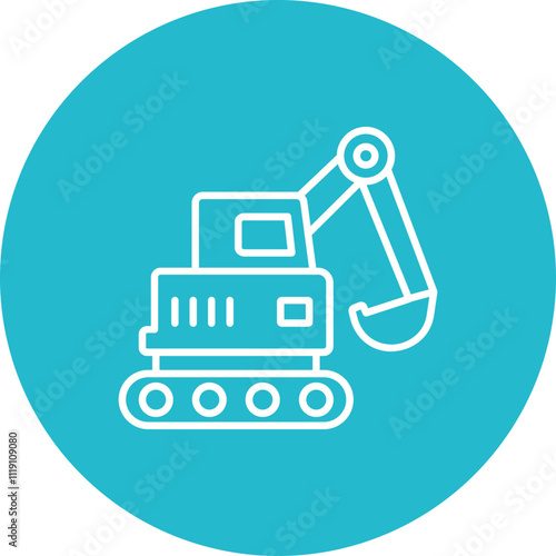 Excavator Icon