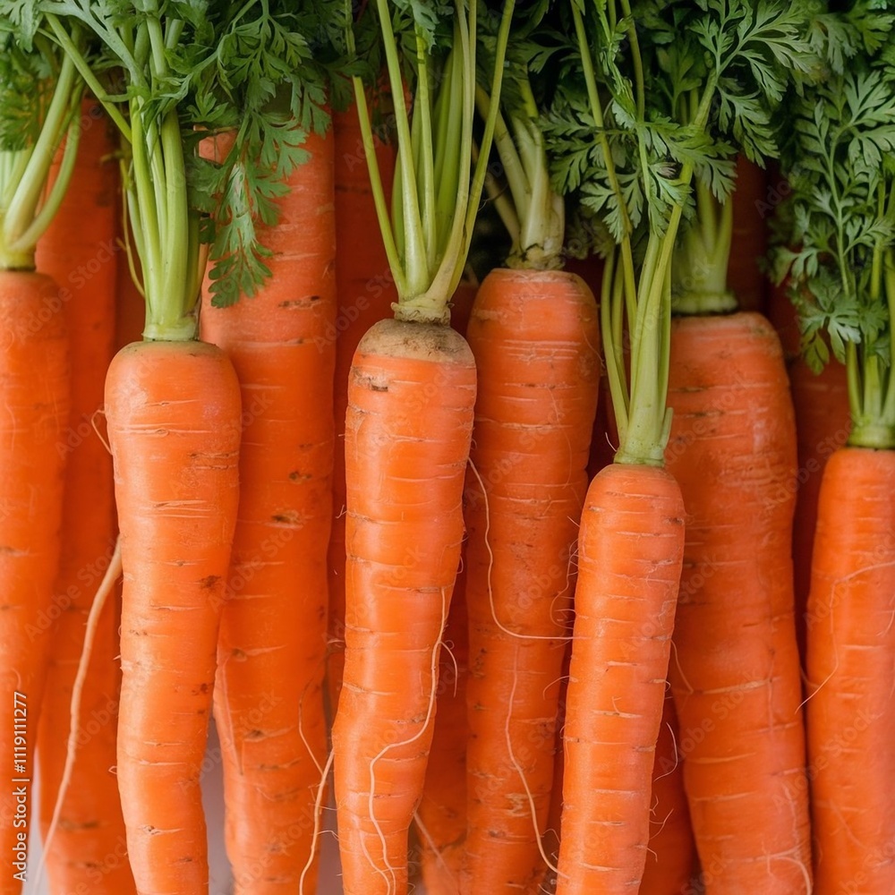 High-resolution image of fresh orange carrots with green tops, isolated on transparent background, realistic textures, food illustrations. High-resolution image of fresh orange carrots with green tops, isolated on transparent background, realistic textures, food illustrations.