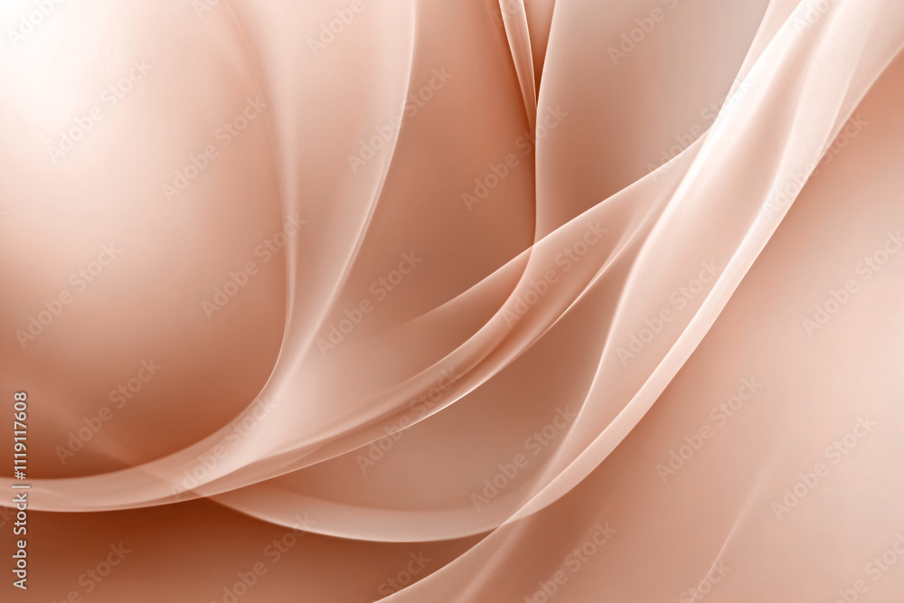Abstract beige waves flowing texture background. Mocha mousse - color 2025. Future mesh or soundgrid. Futuristic technology concept. Backdrop for design banner, poster, business card Abstract beige waves flowing texture background. Mocha mousse - color 2025. Future mesh or soundgrid. Futuristic technology concept. Backdrop for design banner, poster, business card