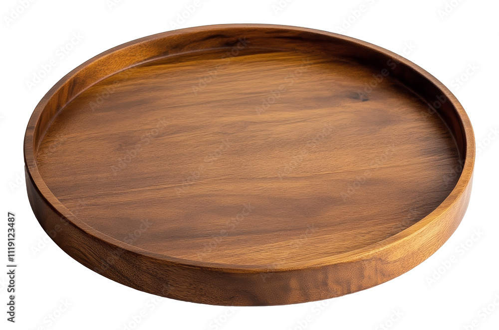 Wooden serving tray with smooth finish Wooden serving tray with smooth finish