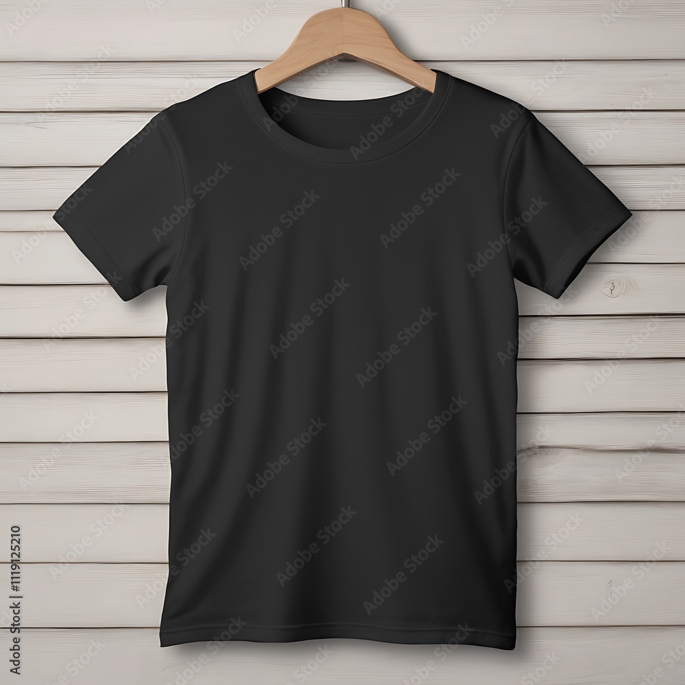 Black tshirt presentation mockup Black tshirt presentation mockup