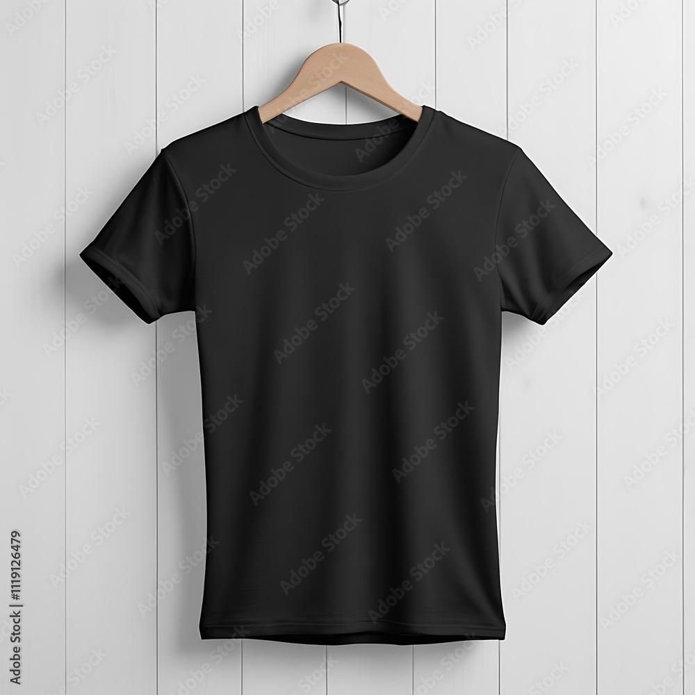 Black tshirt apparel mockup Black tshirt apparel mockup