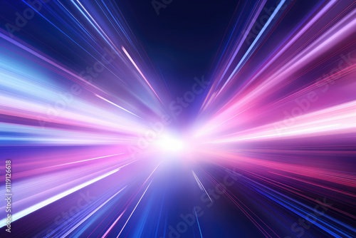 High-Speed Light Burst Dynamic Background