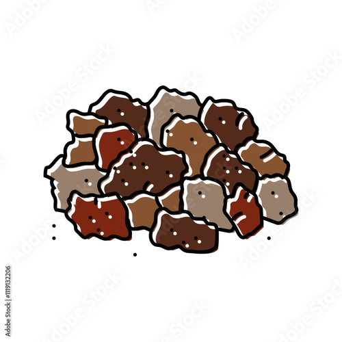 guggul ayurvedic herb color icon vector. guggul ayurvedic herb sign. isolated symbol illustration