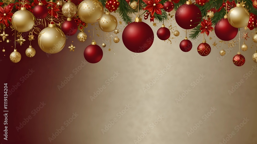 Christmas decoration in beautiful background Christmas decoration in beautiful background