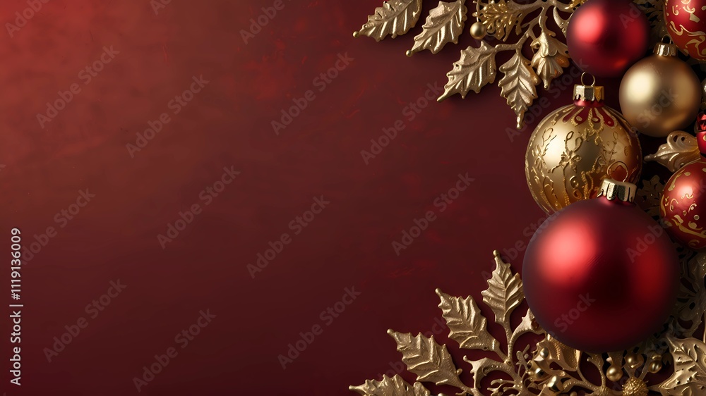 Christmas decoration in beautiful background Christmas decoration in beautiful background
