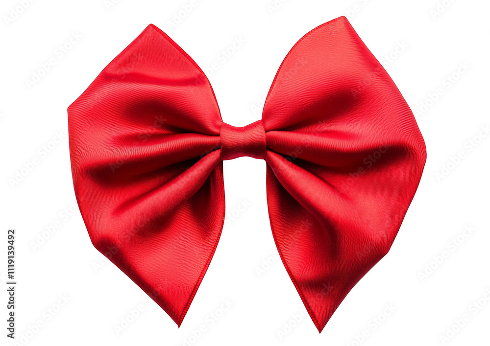 red bow isolated on white background red bow isolated on white background