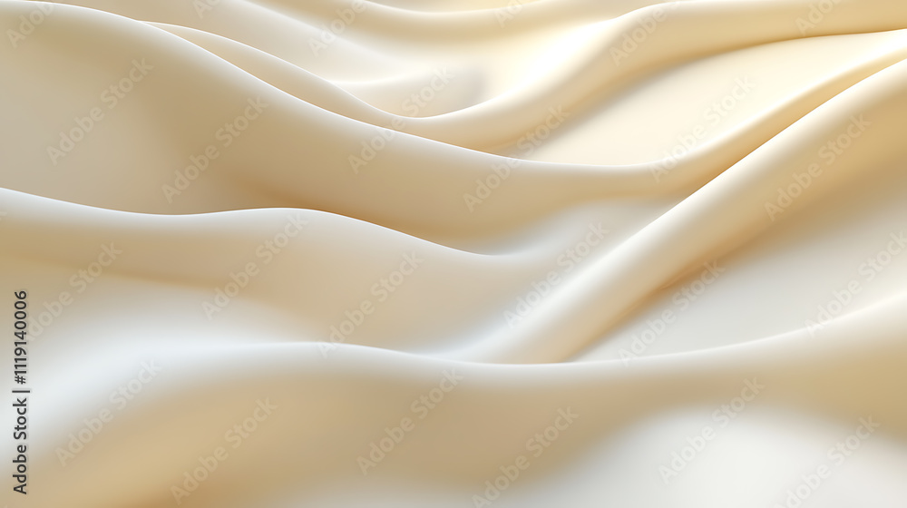 Obraz premium Elegant fabric flowing textile studio close-up soft lighting abstract concept of luxury and comfort