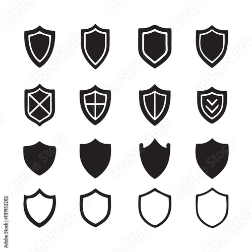 Police Badge Shapes and Military Shield Silhouettes: Security and Football Patches