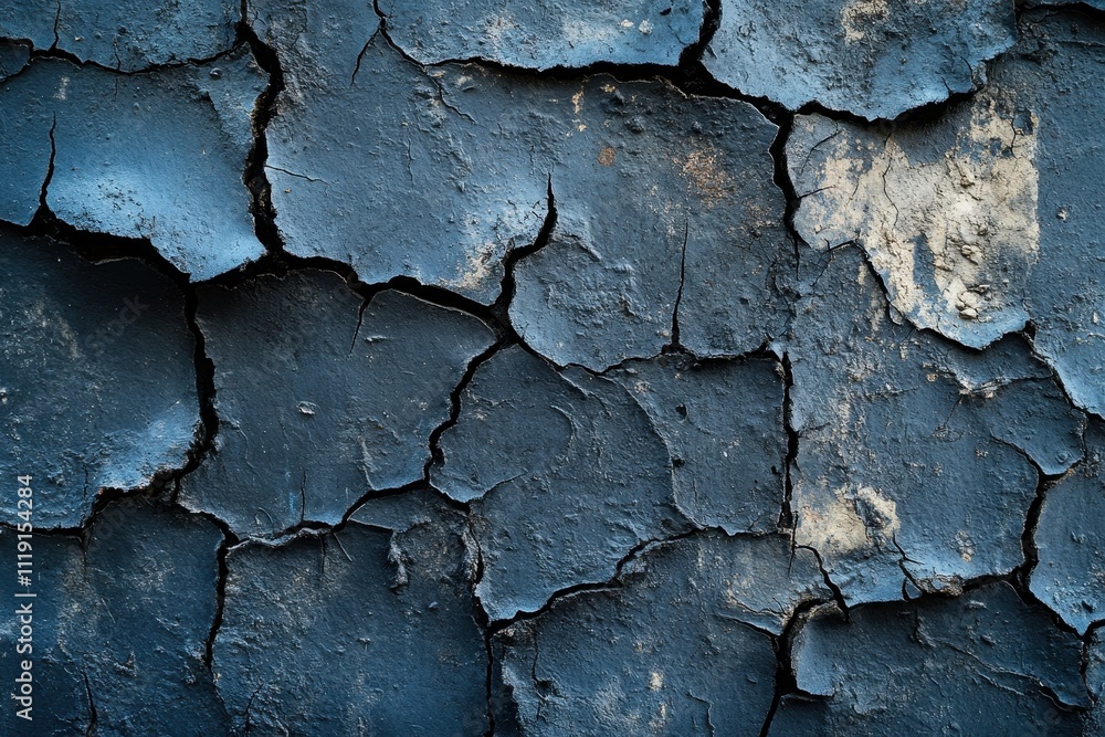 Dark blue cracked earth texture. Ideal for backgrounds, textures, or drought imagery. Dark blue cracked earth texture. Ideal for backgrounds, textures, or drought imagery.