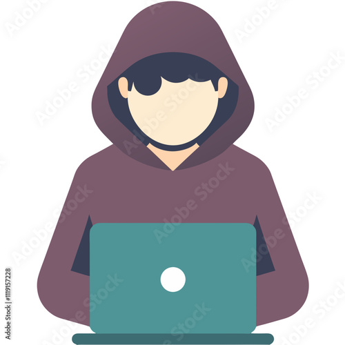 hacker stealing data computer, laptop, business, internet, woman, thief, cartoon, hacker, people, technology, crime, person, vector, illustration, criminal, security, boy, theft, danger, student, busi