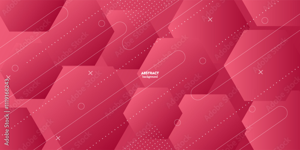 Abstract background of molecules with bright pink gradient. Hexagonal structure shape. Presentation study. Hexagonal lattice molecular structure. Eps10 Abstract background of molecules with bright pink gradient. Hexagonal structure shape. Presentation study. Hexagonal lattice molecular structure. Eps10