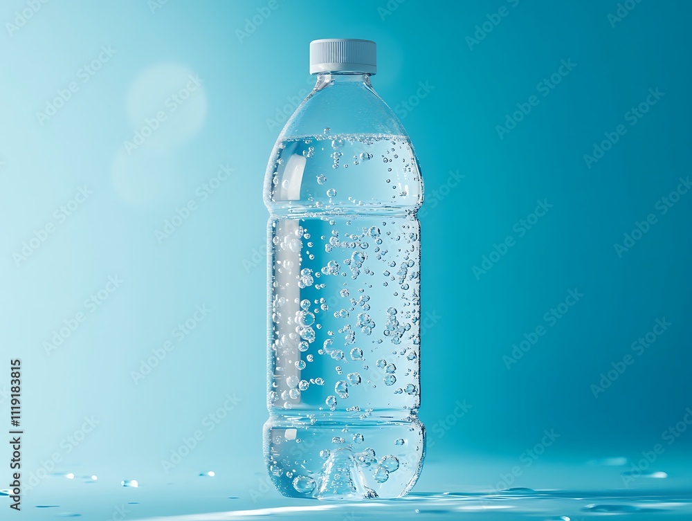 Pure Hydration: A Crystal Clear Bottle of Fresh Water Pure Hydration: A Crystal Clear Bottle of Fresh Water