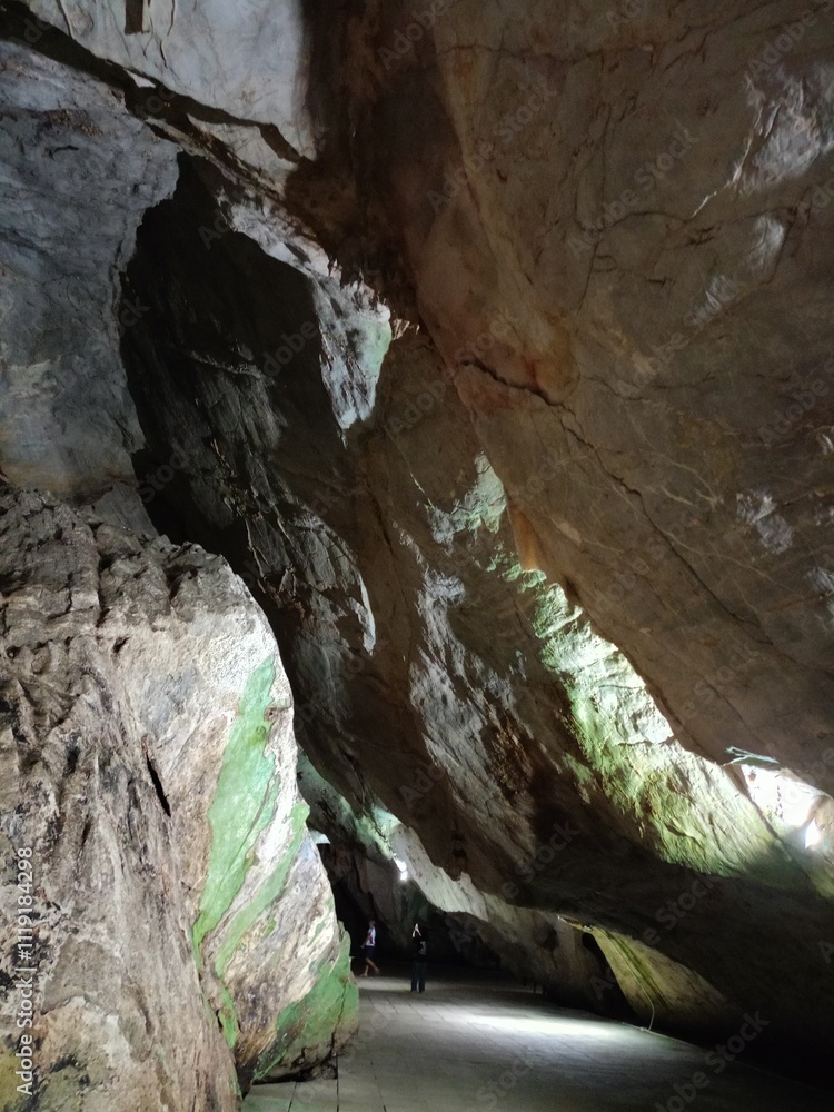 cave in the cave inside the cave old stone rock texture in cave south Thailand cave in the cave inside the cave old stone rock texture in cave south Thailand