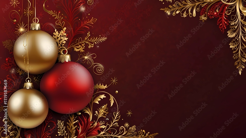Christmas decoration in beautiful background Christmas decoration in beautiful background