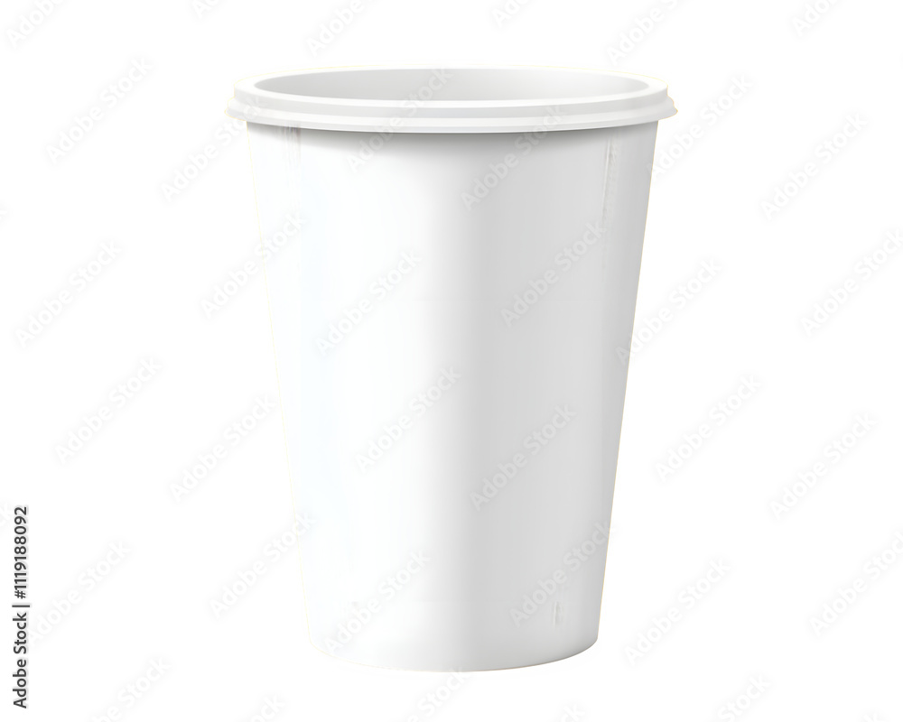 White Disposable Coffee Cup White Disposable Coffee Cup