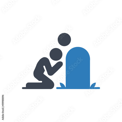 Mourning at Grave icon