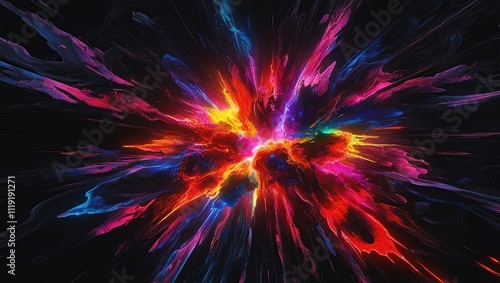 abstract background with stars