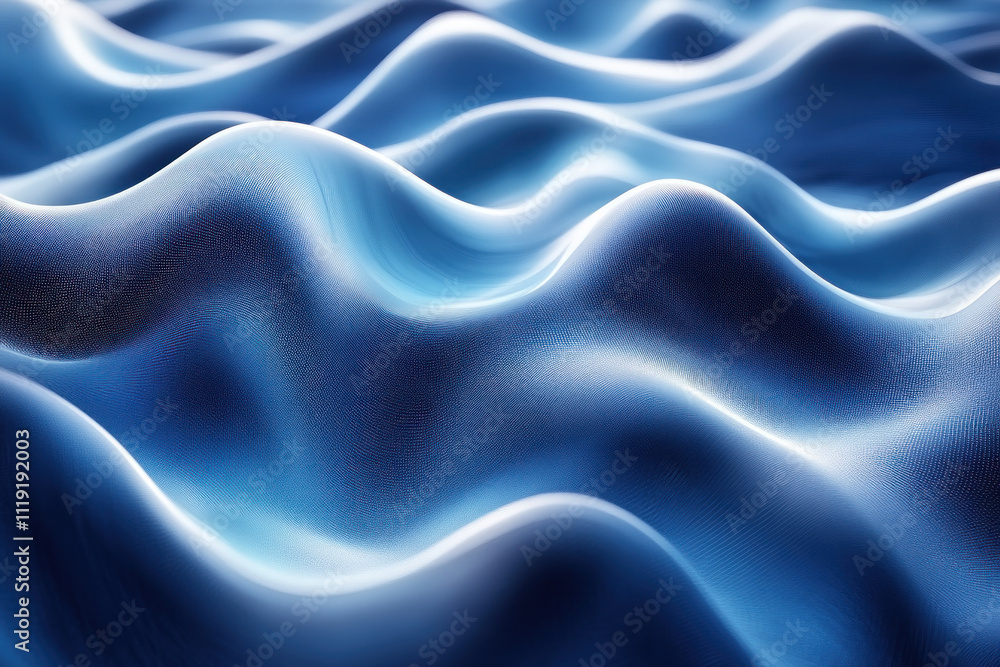 Abstract blue waves background. Abstract blue waves background.