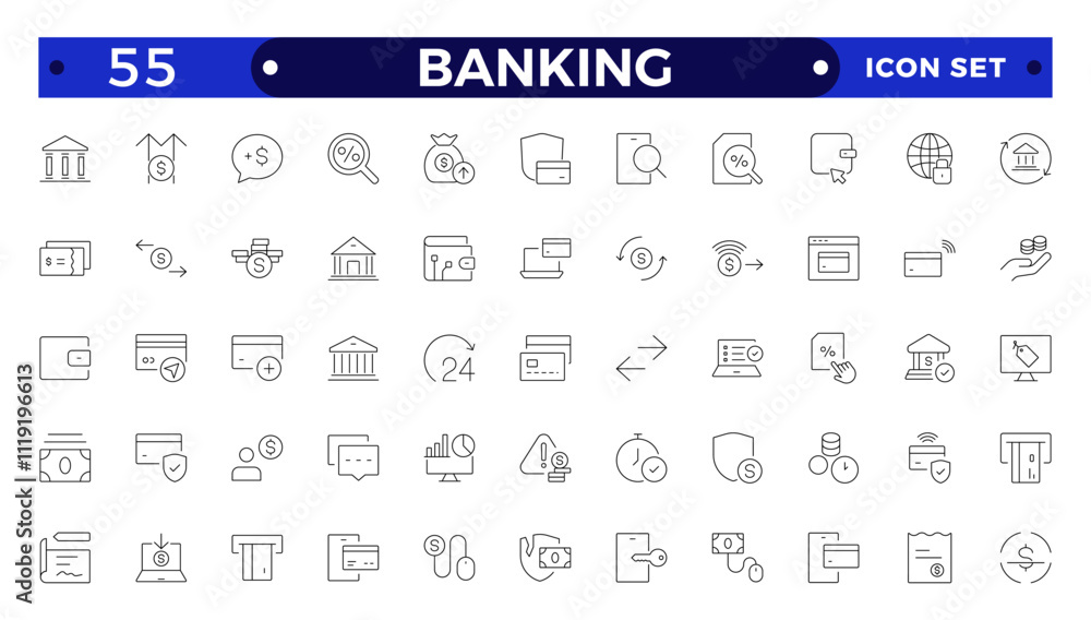 Banking icon set with money, bank, check, law, auction, exchange, payment, wallet, deposit, piggy, calculator, web icon. Containing policy, needs, community, government employee, public finance, icon. Banking icon set with money, bank, check, law, auction, exchange, payment, wallet, deposit, piggy, calculator, web icon. Containing policy, needs, community, government employee, public finance, icon.