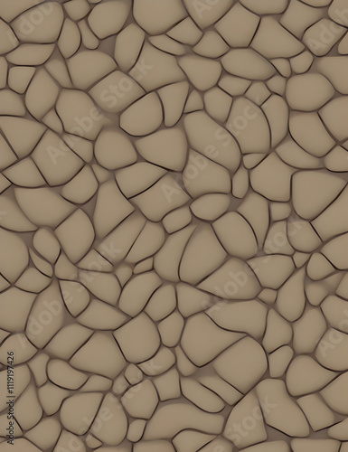 Paving stones - seamless pattern in vector - hyper realistic illustration texture background photo