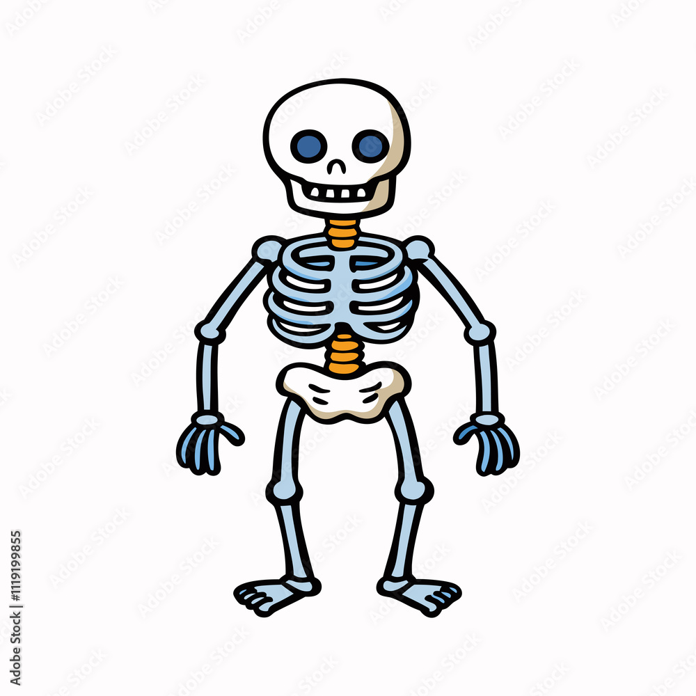 a cartoon drawing of a skeleton with a skeleton on it a cartoon drawing of a skeleton with a skeleton on it